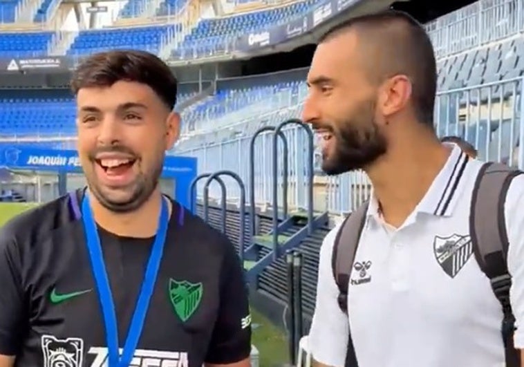 El Málaga da a conocer el ganador del sorteo por una noche en La Rosaleda